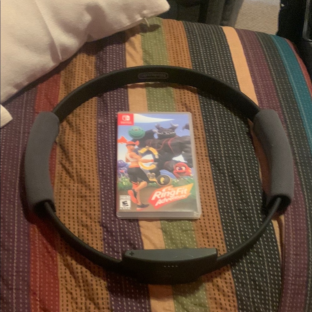 Nintendo Ring Fit Adventure with Black Ring-Con